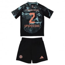 Dětský Fotbalové Dresy FC Bayern Mnichov Upamecano 2 Venkovní 2024-25