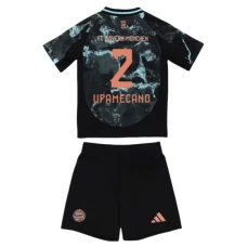 Dětský Fotbalové Dresy FC Bayern Mnichov Upamecano 2 Venkovní 2024-25