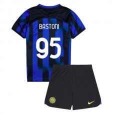 Dětský Fotbalové Dresy Inter Milan Bastoni 95 Domácí 2023-24