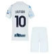 Dětský Fotbalové Dresy Inter Milan Lautaro 10 Venkovní 2025-26