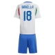 Dětský Fotbalové Dresy Itálie Barella 18 Venkovní Euro 2024