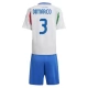 Dětský Fotbalové Dresy Itálie Dimarco 3 Venkovní Euro 2024