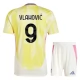 Dětský Fotbalové Dresy Juventus Vlahović 9 Venkovní 2024-25
