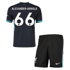 Dětský Fotbalové Dresy Liverpool Alexander-Arnold 66 Venkovní 2024-25