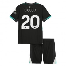 Dětský Fotbalové Dresy Liverpool Diogo J. 20 Venkovní 2024-25