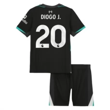 Dětský Fotbalové Dresy Liverpool Diogo J. 20 Venkovní 2024-25