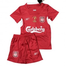 Dětský Fotbalové Dresy Liverpool Domácí Retro 2004-05