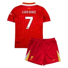 Dětský Fotbalové Dresy Liverpool Luis Díaz 7 Domácí 2024-25