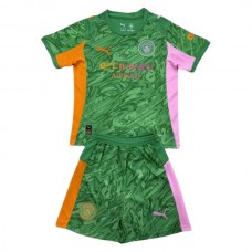 Dětský Fotbalové Dresy Manchester City Brankářské Domácí 2025-26