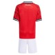 Dětský Fotbalové Dresy Manchester United Domácí 2025-26
