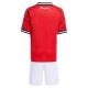 Dětský Fotbalové Dresy Manchester United Domácí 2025-26