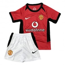 Dětský Fotbalové Dresy Manchester United Domácí Retro 2002-03