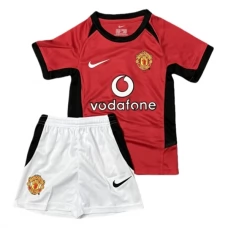 Dětský Fotbalové Dresy Manchester United Domácí Retro 2002-03