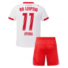 Dětský Fotbalové Dresy RB Leipzig Openda 11 Domácí 2025-26