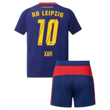 Dětský Fotbalové Dresy RB Leipzig Xavi 10 Venkovní 2025-26
