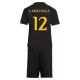 Dětský Fotbalové Dresy Real Madrid Camavinga 12 Alternativní 2023-24