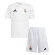 Dětský Fotbalové Dresy Real Madrid Domácí Pre-Match 2024-25