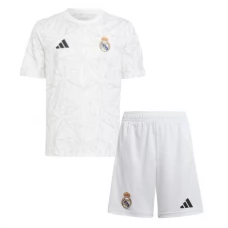 Dětský Fotbalové Dresy Real Madrid Domácí Pre-Match 2024-25