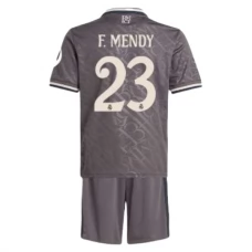 Dětský Fotbalové Dresy Real Madrid F.Mendy 23 Alternativní 2024-25