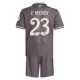 Dětský Fotbalové Dresy Real Madrid F.Mendy 23 Alternativní 2024-25