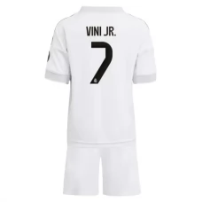 Dětský Fotbalové Dresy Real Madrid Vini Jr. 7 Domácí 2025-26