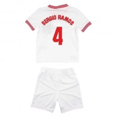 Dětský Fotbalové Dresy Sevilla FC Sergio Ramos 4 Domácí 2023-24