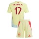 Dětský Fotbalové Dresy Španělsko Williams Jr. 17 Venkovní Euro 2024