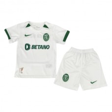 Dětský Fotbalové Dresy Sporting Lisabon Venkovní 2024-25