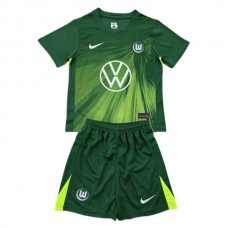 Dětský Fotbalové Dresy VfL Wolfsburg Domácí 2025-26