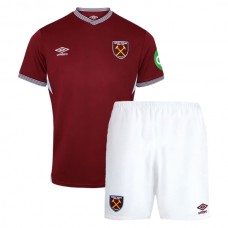 Dětský Fotbalové Dresy West Ham United Domácí 2025-26