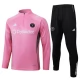 Dětský Inter Miami CF Tréninková Mikina Soupravy 2025-26 - 1-4 Zip Růžová