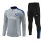 Dětský Inter Milan Tréninkové Soupravy 2024-25 - 1-4 Zip Šedá