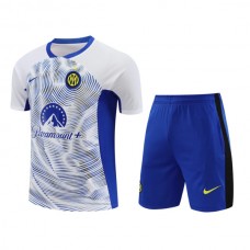 Dětský Inter Milan Tréninkový Dres Soupravy 2024-25 - Shorts Bílá