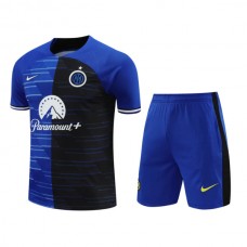 Dětský Inter Milan Tréninkový Dres Soupravy 2024-25 - Shorts Modrá