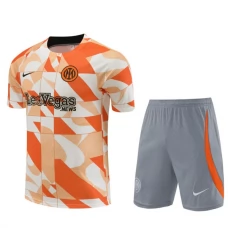 Dětský Inter Milan Tréninkový Dres Soupravy 2024-25 - Shorts Oranžová