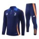 Dětský Juventus Tréninkové Soupravy 2024-25 - 1-4 Zip Modrá