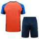 Dětský Juventus Tréninkový Dres Soupravy 2024-25 - Shorts Oranžová Modrá