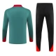 Dětský Liverpool Tréninková Mikina Soupravy 2024-25 - 1-4 Zip Zelená