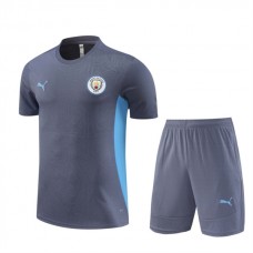 Dětský Manchester City Tréninkový Dres Soupravy 2024-25 - Shorts Šedá