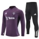 Dětský Manchester United Tréninková Mikina Soupravy 2025-26 - 1-4 Zip Nachová