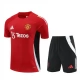 Dětský Manchester United Tréninkový Dres Soupravy 2024-25 - Shorts Červená