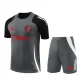 Dětský Manchester United Tréninkový Dres Soupravy 2024-25 - Shorts Šedá