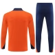Dětský Nizozemsko Tréninkové Soupravy 2024-25 - 1-4 Zip Oranžová