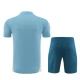 Dětský Olympique de Marseille Tréninkový Dres Soupravy 2024-25 - Shorts Modrá