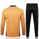 Dětský Real Madrid Tréninková Mikina Soupravy 2024-25 - 1-4 Zip Oranžová