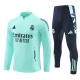 Dětský Real Madrid Tréninkové Soupravy 2024-25 - 1-4 Zip Modrá