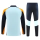 Dětský Real Madrid Tréninkové Soupravy 2024-25 - 1-4 Zip Oranžová