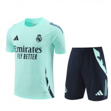 Dětský Real Madrid Tréninkový Dres Soupravy 2024-25 - Shorts Zelená