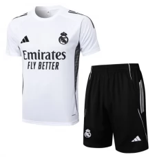 Dětský Real Madrid Tréninkový Dres Soupravy 2025-26 - Shorts Bílá