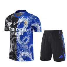 Dětský Real Madrid Tréninkový Dres Soupravy 2025-26 - Shorts Dragon Černá